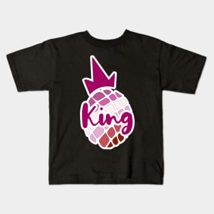 Pride'n'apple Lesbian King ! Kids T-Shirt